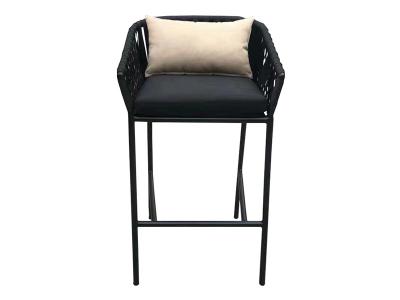 nuevo material elegante silla de altura de barra de diseño