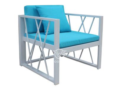 Ahorre espacio derribar diseño conjunto de sofás con marco de aluminio