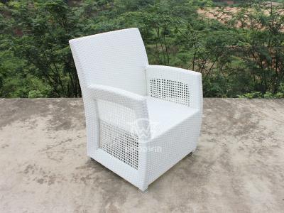 Muebles de ratán blanco pequeño espacio de alta calidad