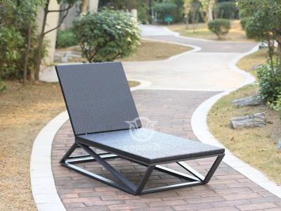 muebles de piscina de diseño único sillón de ratán sintético