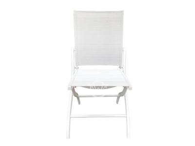 silla plegable de textileno con estructura de aluminio para exteriores