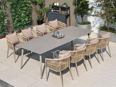 High Quality Aluminum Furniture Dining Set