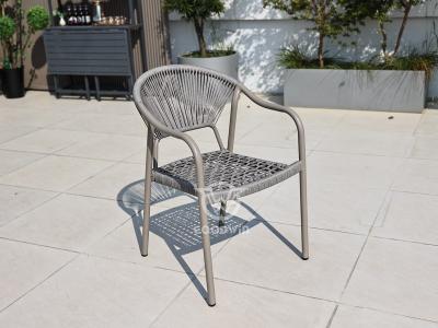 Conjunto de muebles de patio de cuerda tejida de aluminio Lifestyle